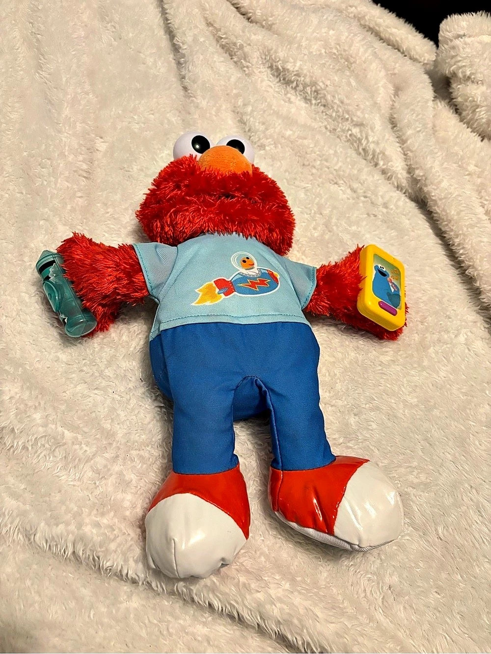 Sesame Street Elmo Plush Toy with Light-Up Accessories